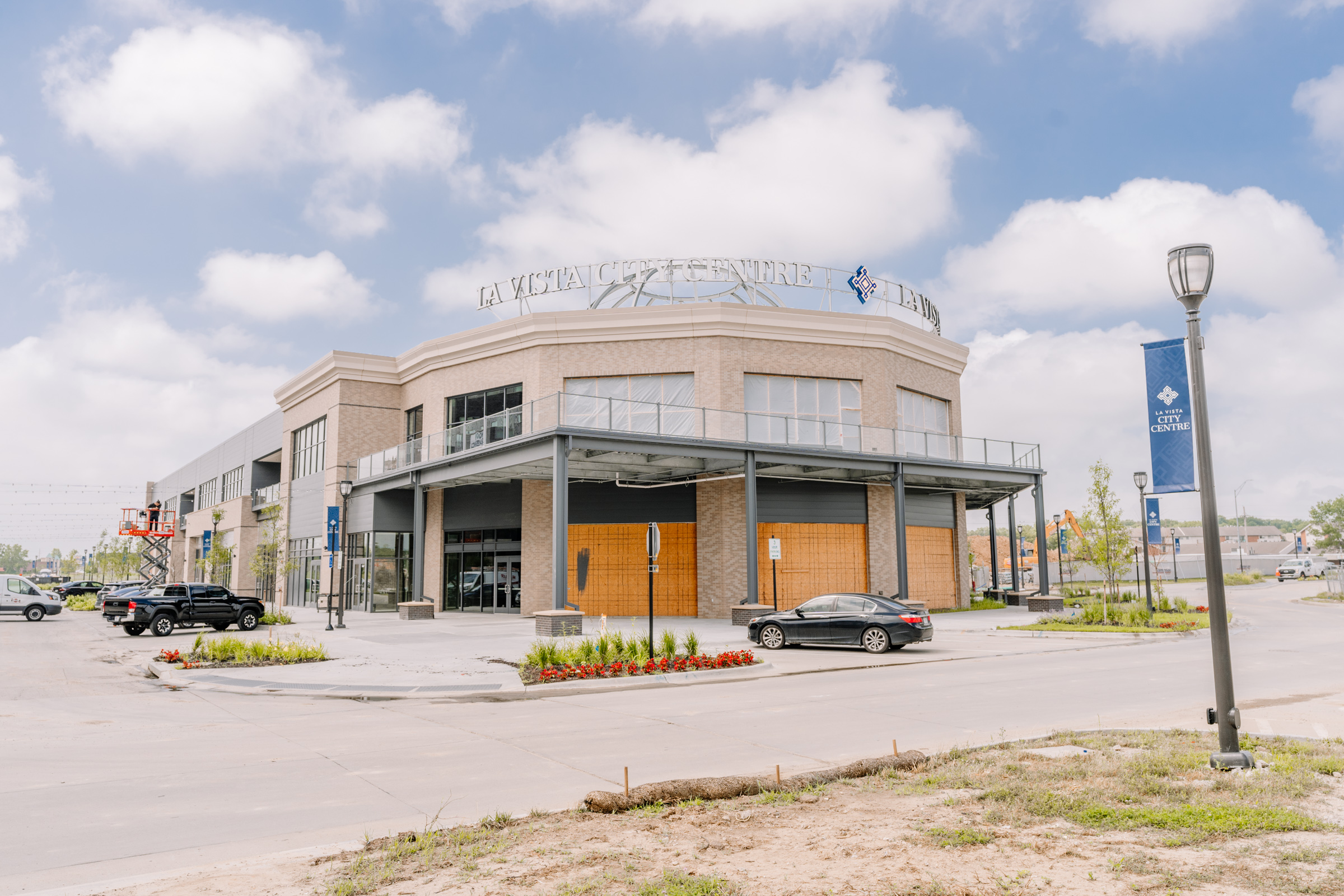 A variety of retail spaces and businesses can inhabit this landmark building at LVCC.